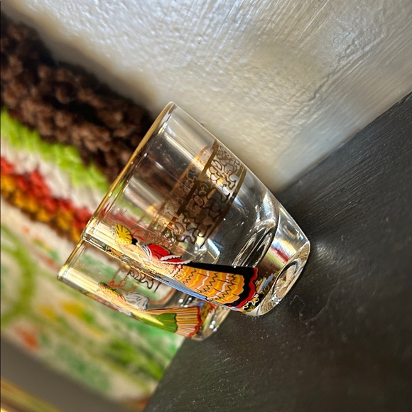 Vintage Folk Art Shot Glasses - Picture 10 of 13